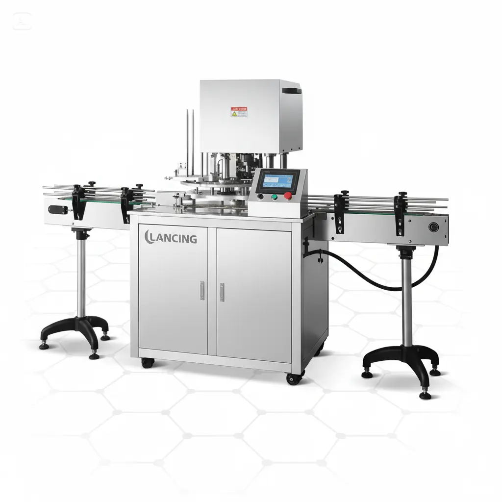 Pneumatic Perfume Bottle Capping Machine