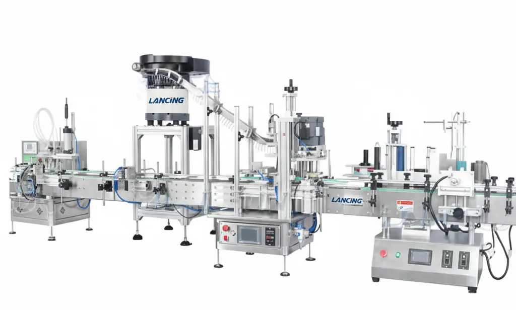 Compact packaging lines