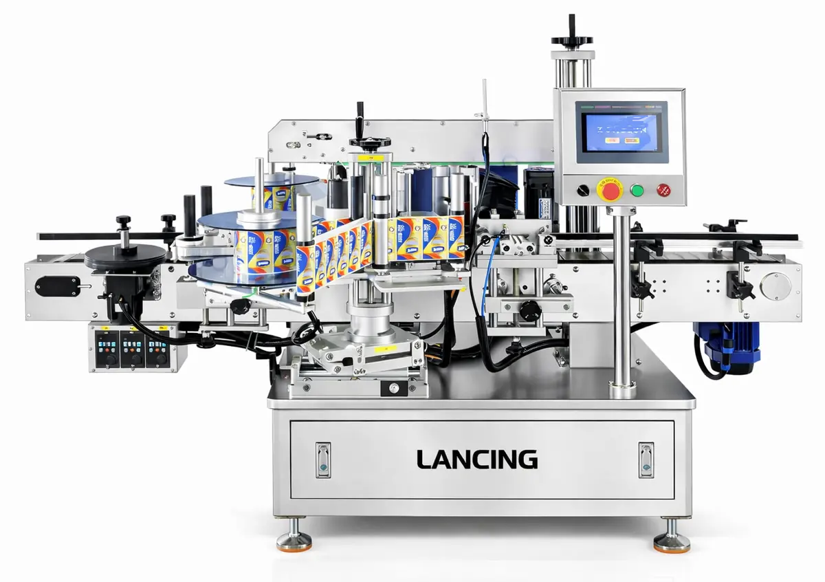 Automatic Square/Round Bottle Double Side Labeler
