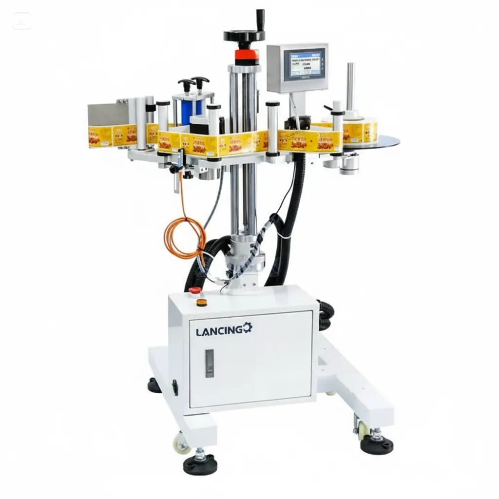 Label applicator machines