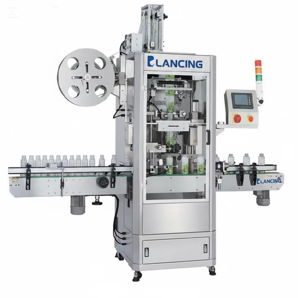 Automatic Sleeve Labeling Machine