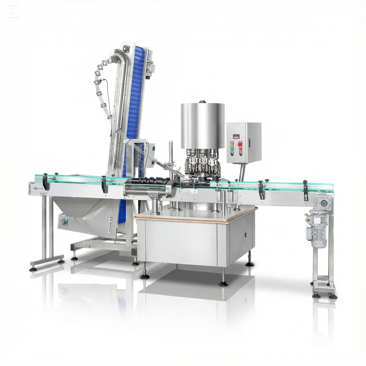 LU-PVC3 Pneumatic Vial Capping Machine