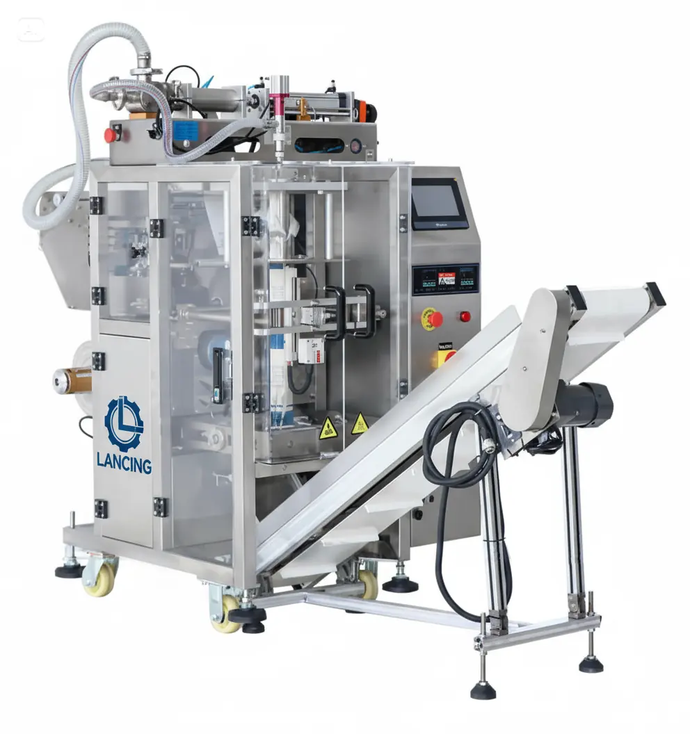 Automatic Pouch Granule Bag Weighing Filling Sealing Machine