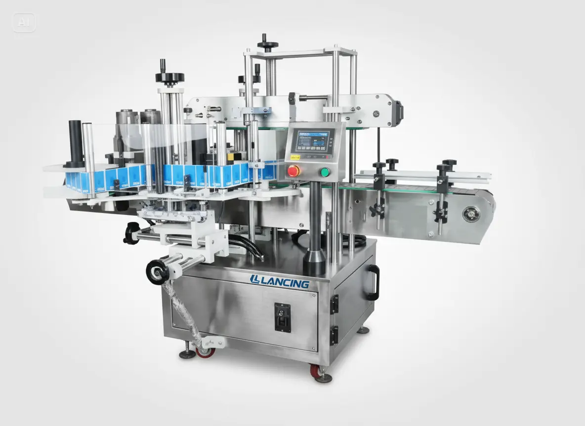 XL-T806 Semi-Auto Square Bottle Labeling Machine
